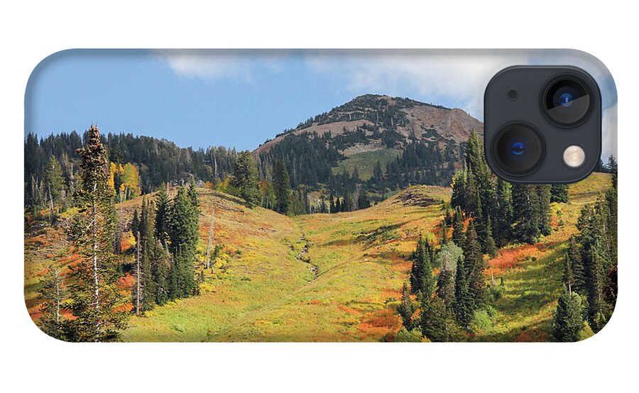 Autumn iPhone 13 Case featuring the photograph Ski Slope in Autumn by Robert Carter
