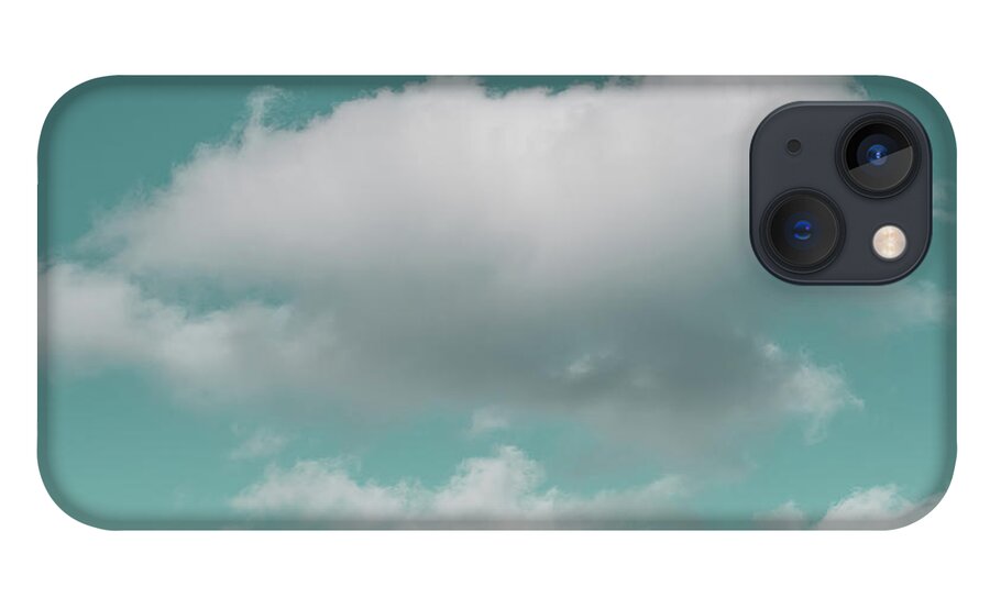 High iPhone 13 Case featuring the photograph Sky, Aqua by Amanda Rimmer
