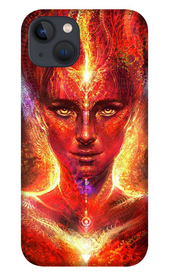 Sedona iPhone 13 Case featuring the digital art Spirit of Sedona by Alex Ruiz