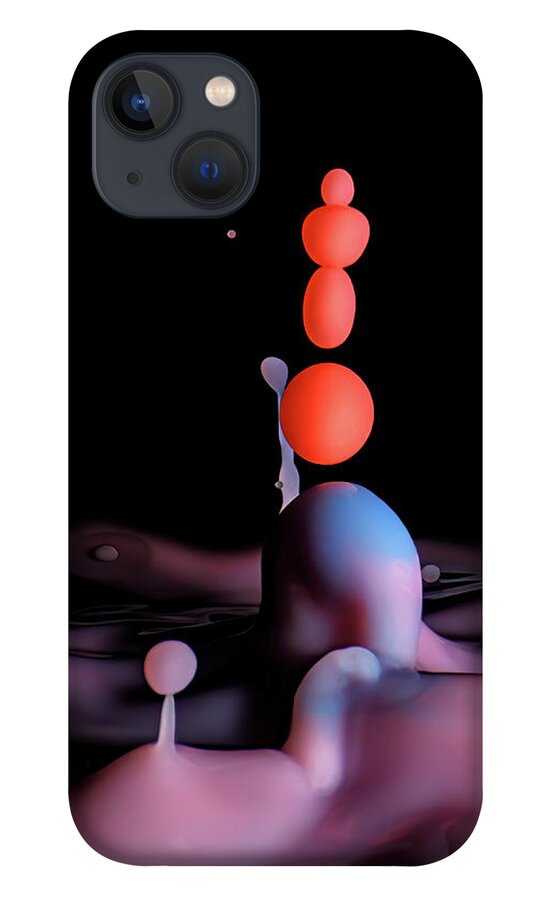 Water Drop iPhone 13 Case featuring the photograph Stacking Up Nicely by Michael McKenney