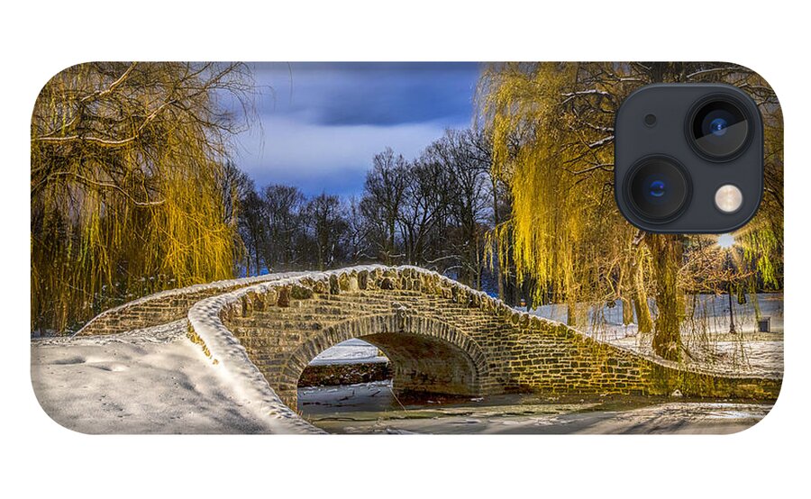 Stone iPhone 13 Case featuring the photograph Stone Bridge at Hiawatha by Rod Best