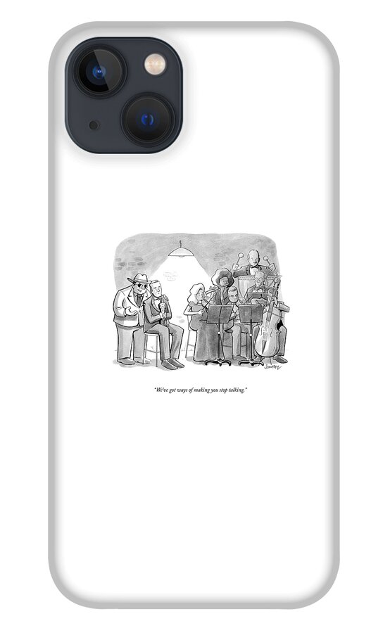 Stop Talking iPhone 13 Case