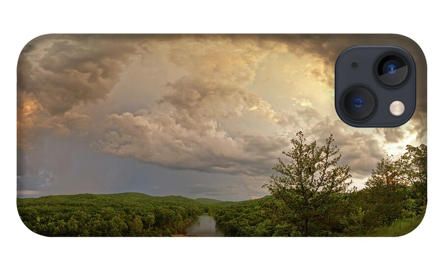 Storm iPhone 13 Case featuring the photograph Storm at Owls Bend by Robert Charity