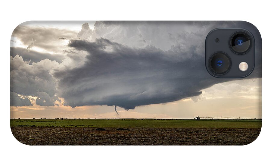 Tornado iPhone 13 Case featuring the photograph Sudan, TX Tornado by Marcus Hustedde