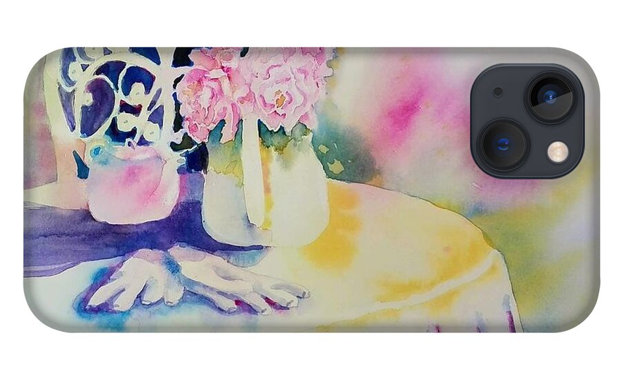 Flowers iPhone 13 Case featuring the painting Summer Garden by Sandie Croft