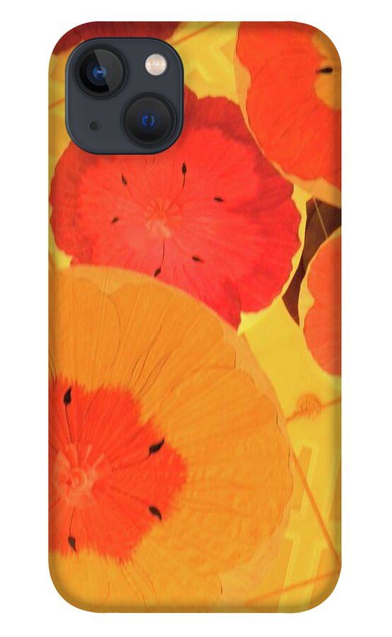 Chihuli Glass iPhone 13 Case featuring the photograph Sun Flowers by Kerry Obrist