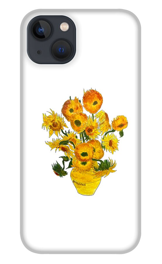Tận hưởng vẻ đẹp của hoa hướng dương qua ống kính của Vincent Van Gogh trên chiếc iPhone 13 của bạn. Ốp điện thoại hiệu ứng hoa hướng dương đang được hot trend, hãy sở hữu ngay để tôn lên sự sang trọng và nghệ thuật cho chiếc điện thoại của bạn.