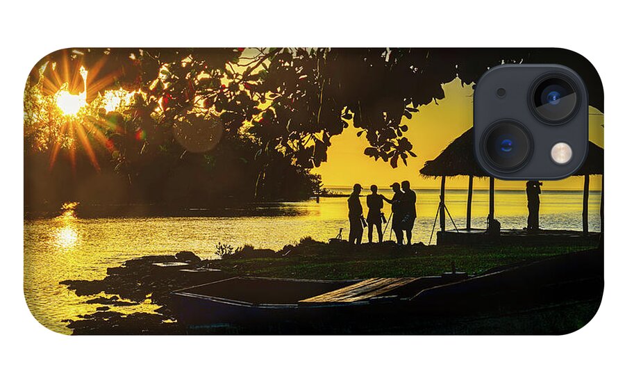 Sunrise iPhone 13 Case featuring the photograph Sunrise At The Bay Of Pigs by Chris Lord
