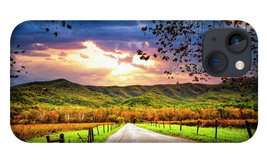 Cades iPhone 13 Case featuring the photograph Sunrise over Sparks Lane by Debra and Dave Vanderlaan