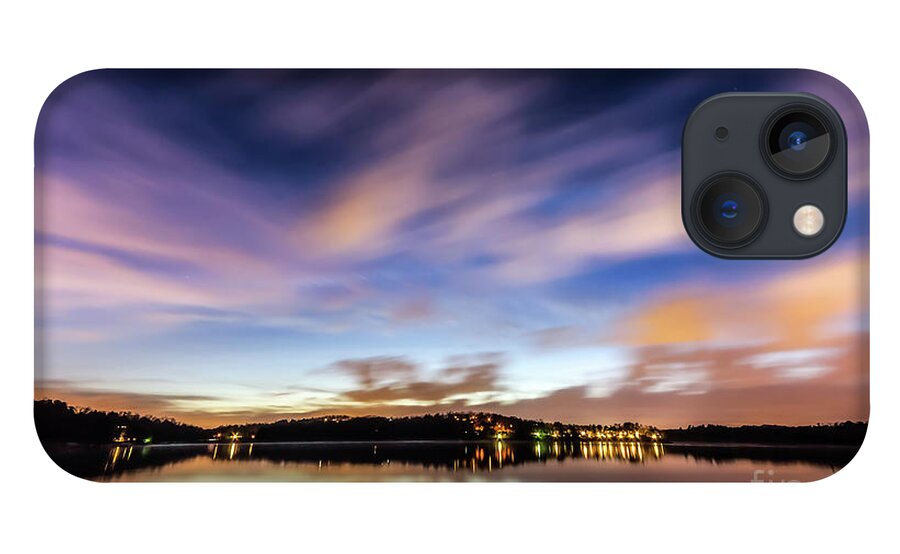 Lake-lanier iPhone 13 Case featuring the photograph Sunset by Bernd Laeschke