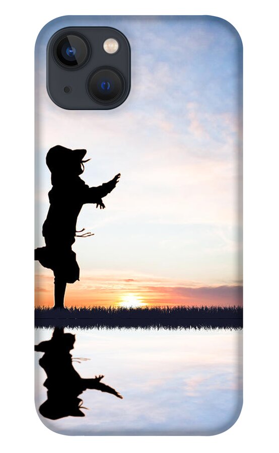 Sunset iPhone 13 Case featuring the photograph Sunset Dash by Maggie Terlecki