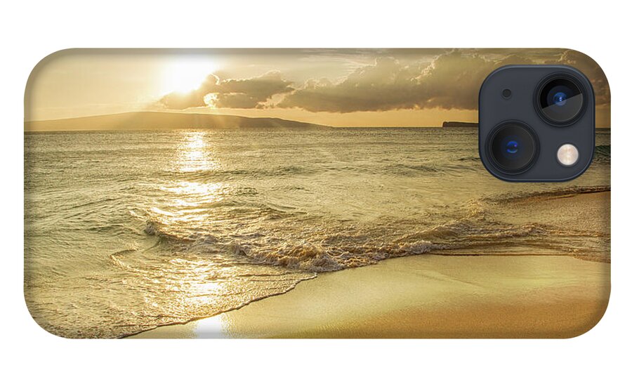 Maui Beach Sunset iPhone 13 Case featuring the photograph Sunset in Maui by Kunal Mehra