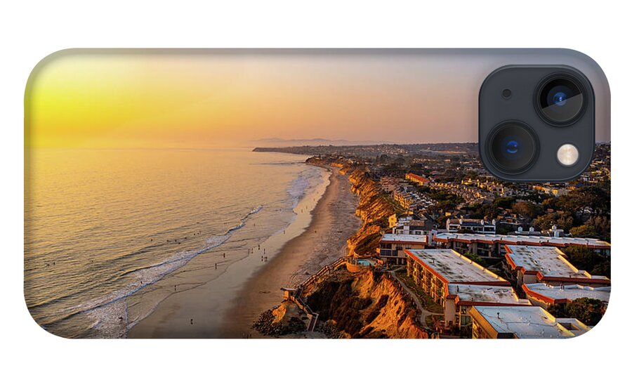 Solana Beach iPhone 13 Case featuring the photograph Sunset SoCal by Anthony Giammarino