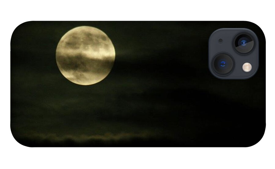  iPhone 13 Case featuring the photograph Super Moon Eclipse 2 by Brad Nellis
