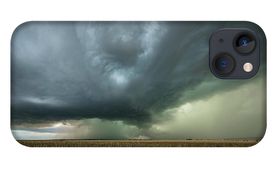 Mesocyclone iPhone 13 Case featuring the photograph Supercell Storm by Wesley Aston