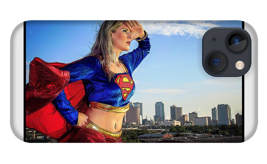 Cosplay iPhone 13 Case featuring the photograph Supergirl #2 by Christopher W Weeks