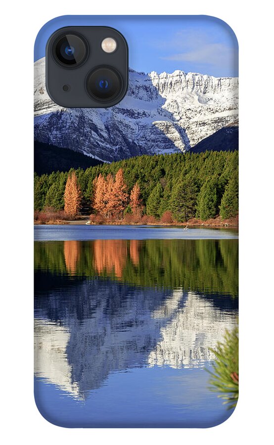 Glacier National Park iPhone 13 Case featuring the photograph Swiftcurrent Glory by Jack Bell