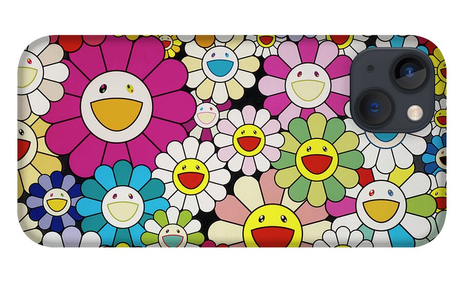 Takashi Murakami Flowers Happy Smile Flower posters Weekender Tote Bag