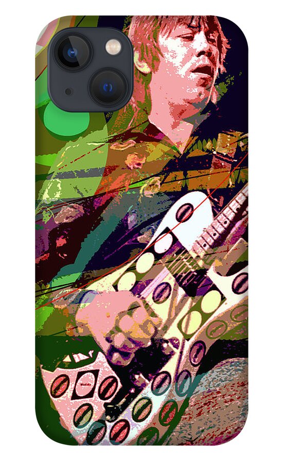 Terry Kath iPhone 13 Case featuring the painting Terry Kath 25 Or 6 To 4 by David Lloyd Glover