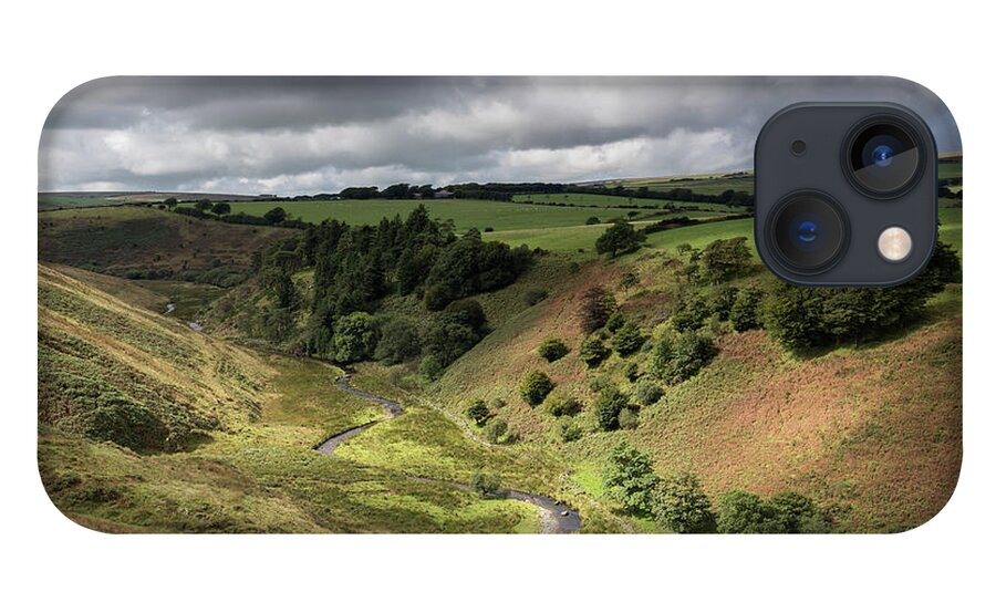 England iPhone 13 Case featuring the photograph The Barle Valley, Exmoor, England, UK by Sarah Howard