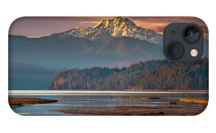 Bay iPhone 13 Case featuring the photograph The Brothers from Hood Canal by Jeff Goulden