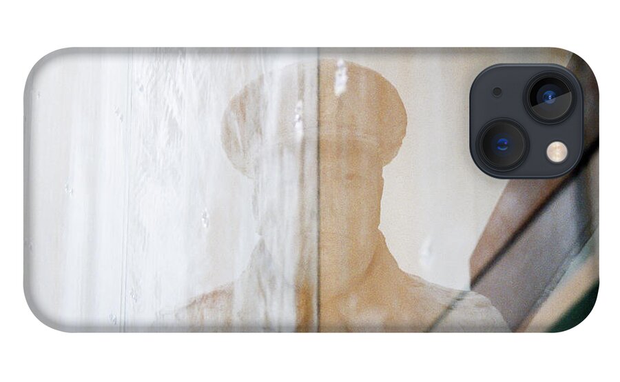 Sculpture iPhone 13 Case featuring the photograph The duality of Churchill by Barthelemy De Mazenod