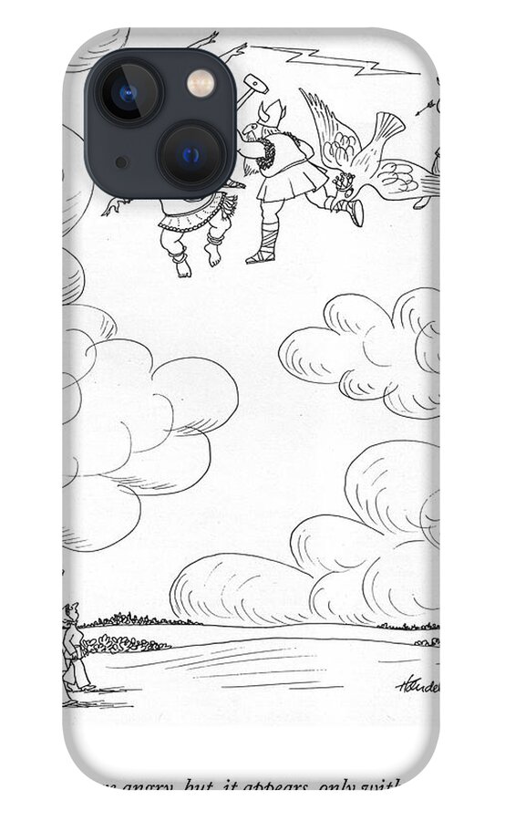 The Gods Are Angry iPhone 13 Case