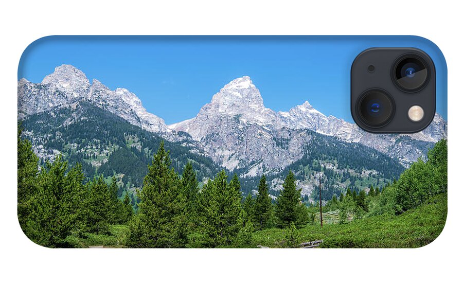 Nature iPhone 13 Case featuring the photograph The Grand Teton Range by Rose Guinther