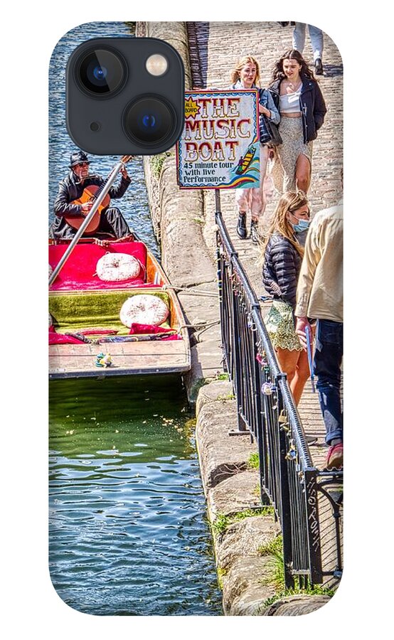 The Music Boat iPhone 13 Case featuring the photograph The Music Boat by Raymond Hill