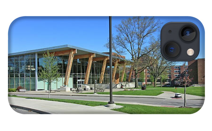 Oaks iPhone 13 Case featuring the photograph The Oaks Dining Hall Bowling Green State University 5953 by Jack Schultz