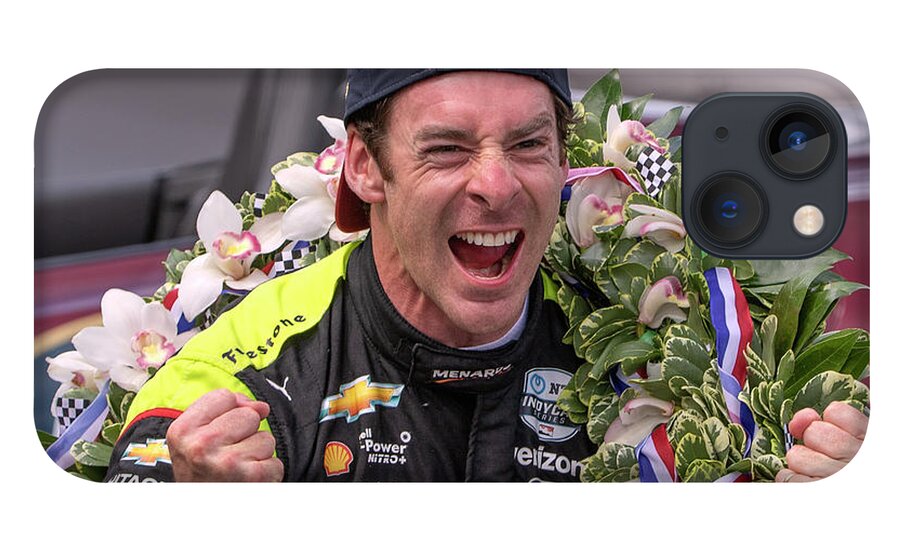 Simon Pagenaud iPhone 13 Case featuring the photograph Do the Simon by Richard Bryant