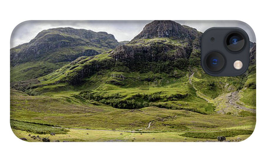 Glencoe iPhone 13 Case featuring the photograph The Three Sisters, Glencoe by Nigel R Bell