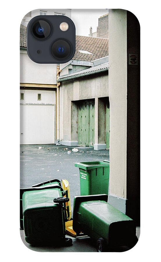 Trash iPhone 13 Case featuring the photograph The trash after the storm by Barthelemy De Mazenod