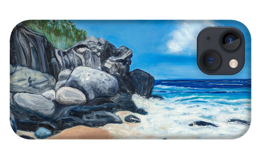 Maui iPhone 13 Case featuring the painting The Wisdom Keepers by Santana Star