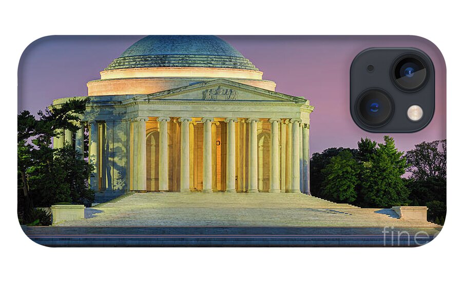 Founding Father iPhone 13 Case featuring the photograph Thomas Jefferson Memorial by Henk Meijer Photography