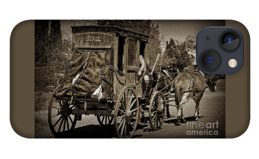 Tombstone iPhone 13 Case featuring the photograph Tombstone Stagecoach by Kirt Tisdale