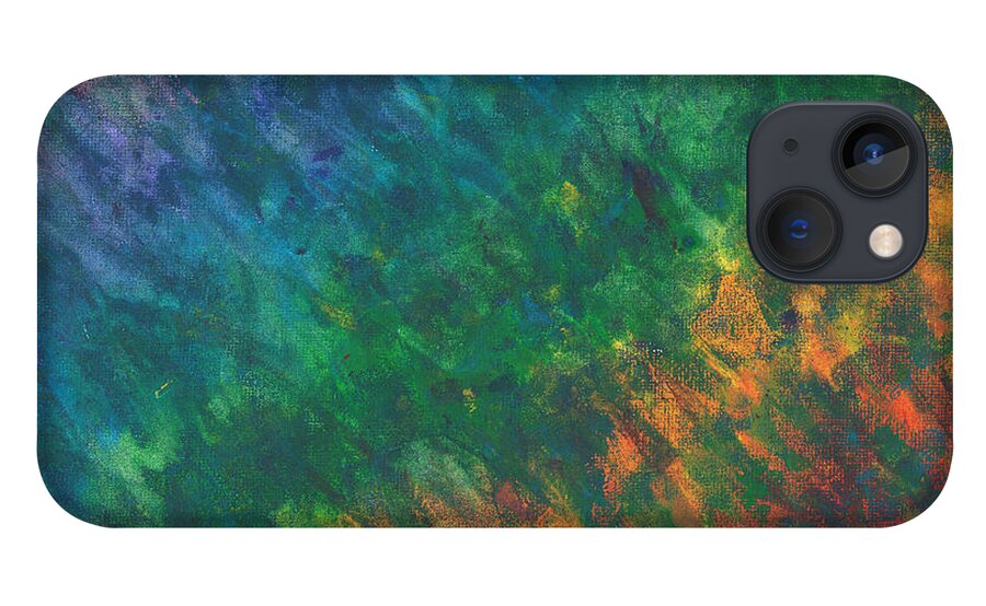 Spirituality iPhone 13 Case featuring the painting Transmutation of Energy by Esoteric Gardens KN