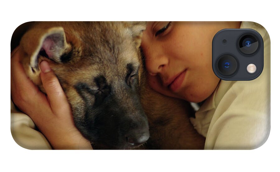 German Shepherd iPhone 13 Case featuring the photograph True Love by Raymond Hill