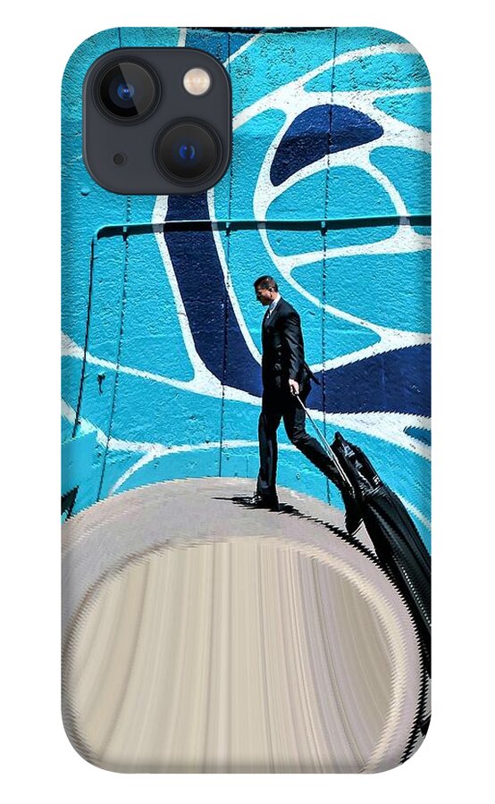 Businessman iPhone 13 Case featuring the digital art Unnoticed by Addison Likins