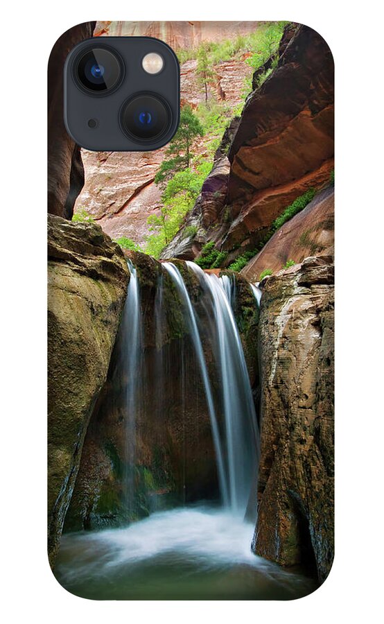 Veiled Falls Narrows iPhone 13 Case featuring the photograph Veiled Falls by Wesley Aston