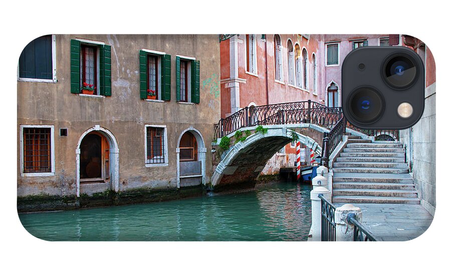 Italy iPhone 13 Case featuring the photograph Venice at Rest - Venice, Italy by Denise Strahm