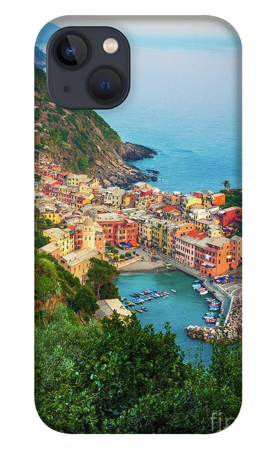 Cinque Terre iPhone 13 Case featuring the photograph Vernazza from above by Inge Johnsson