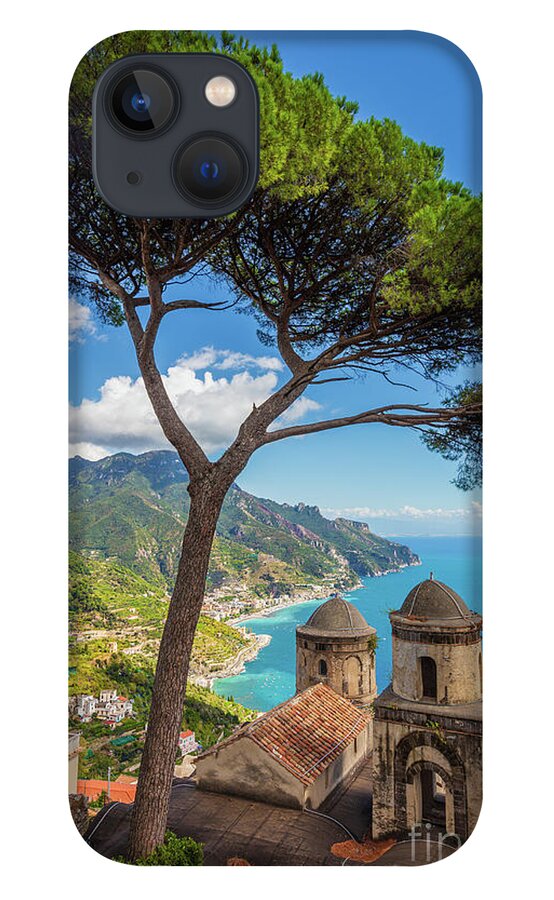 Amalfi iPhone 13 Case featuring the photograph Villa Rufolo Belvedere by Inge Johnsson