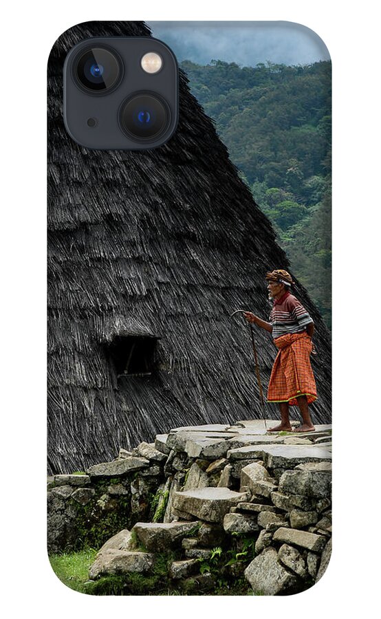 Wae Rebo iPhone 13 Case featuring the photograph A Distant Village - Wae Rebo, Flores, Indonesia by Earth And Spirit