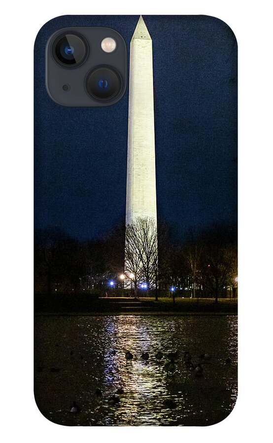 Washington D.c. iPhone 13 Case featuring the digital art Washington Monument by SnapHappy Photos