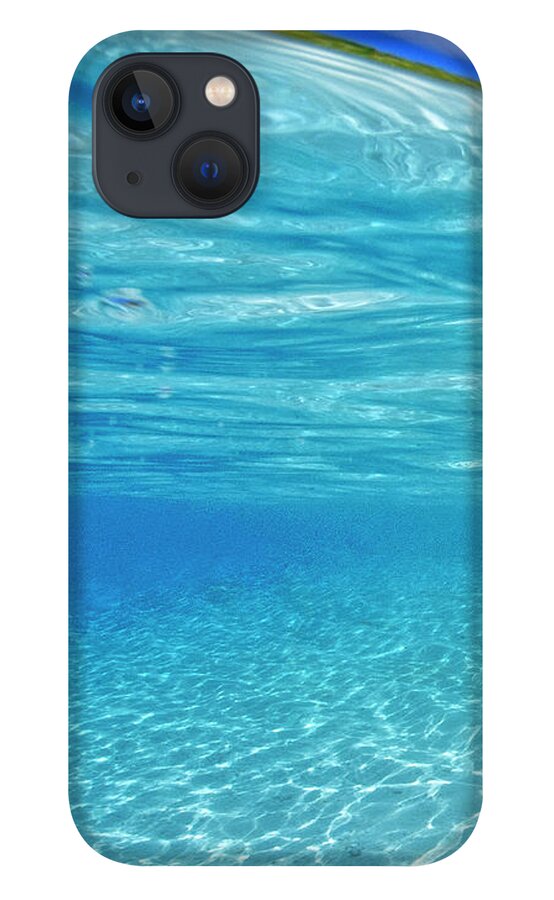 Ocean iPhone 13 Case featuring the photograph Water and sky triptych - 1 of 3 by Artesub