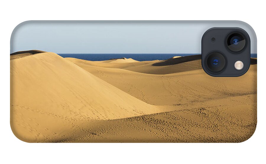 Maspalomas iPhone 13 Case featuring the photograph Wavy Dunes by Josu Ozkaritz