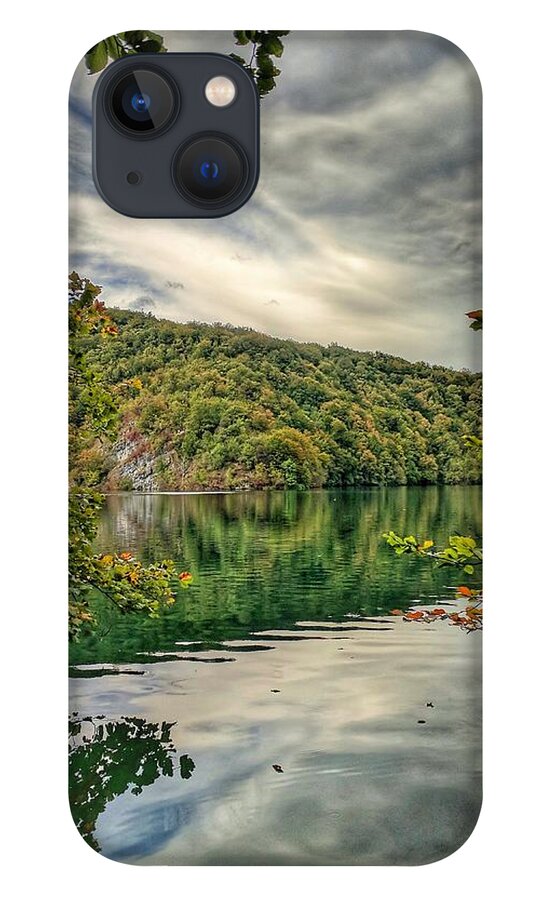 Plitvice Lakes iPhone 13 Case featuring the photograph Where Sky Meets The Water by Yvonne Jasinski