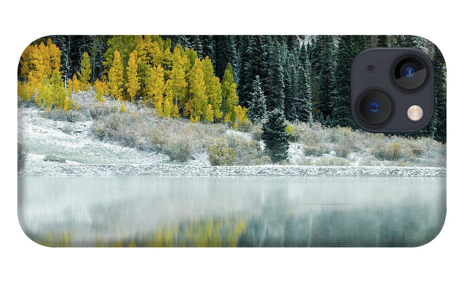 Winter iPhone 13 Case featuring the photograph Winter Fresh Fall by Wesley Aston