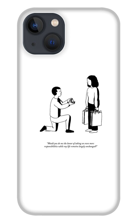 Would You Do Me The Honor? iPhone 13 Case